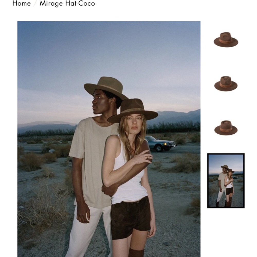 Lack Of Colour Australian Wool Boater Hat